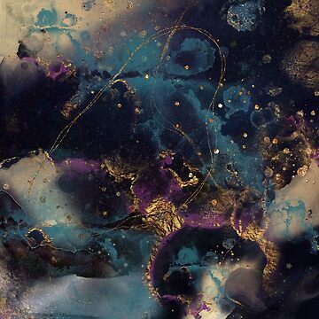 Artwork thumbnail, Abstract stardust galaxy by ArtStyleAlice