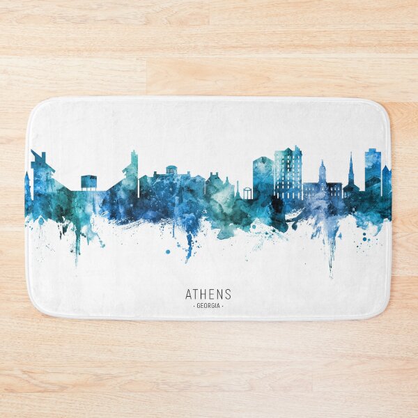 Item preview, Athens Georgia Skyline designed and sold by ArtPrints.
