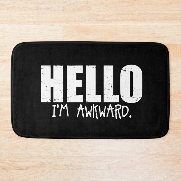 Item preview, Hello I'm Awkward Humorous Introvert Gift designed and sold by Easyas.