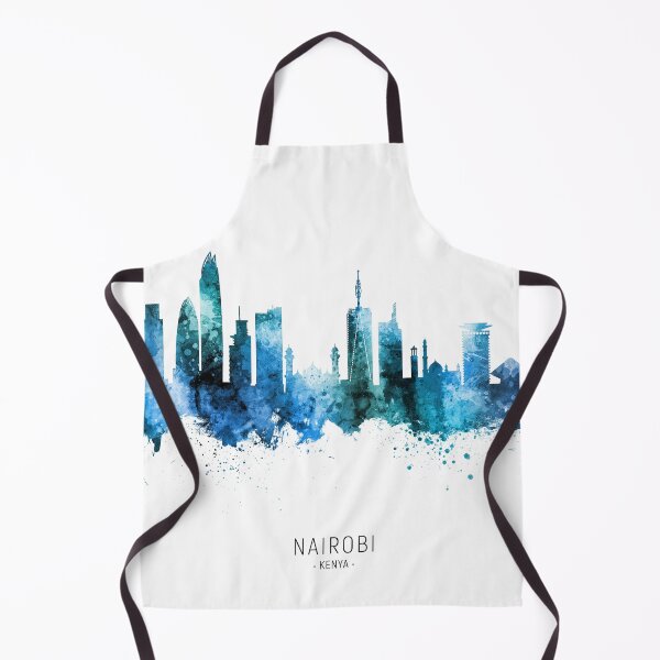 Item preview, Nairobi Kenya Skyline designed and sold by ArtPrints.
