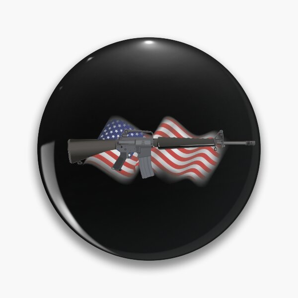 Item preview, M16 Rifle with US Flag designed and sold by NorseTech.