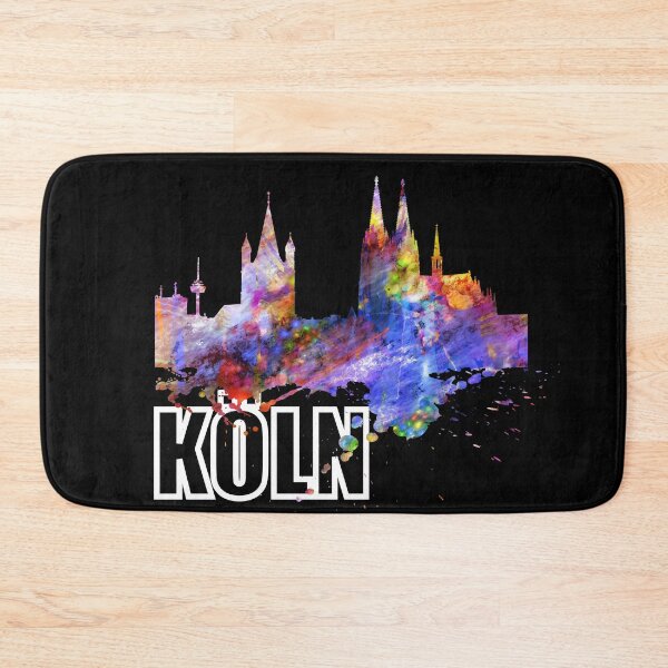 Item preview, Cologne Skyline North Rhine Westphalia Cologne Cathedral Rhine designed and sold by DerNerd.