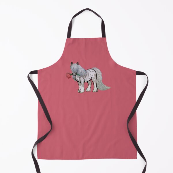 Item preview, Falabella Pony With Carnation designed and sold by snowydeer.