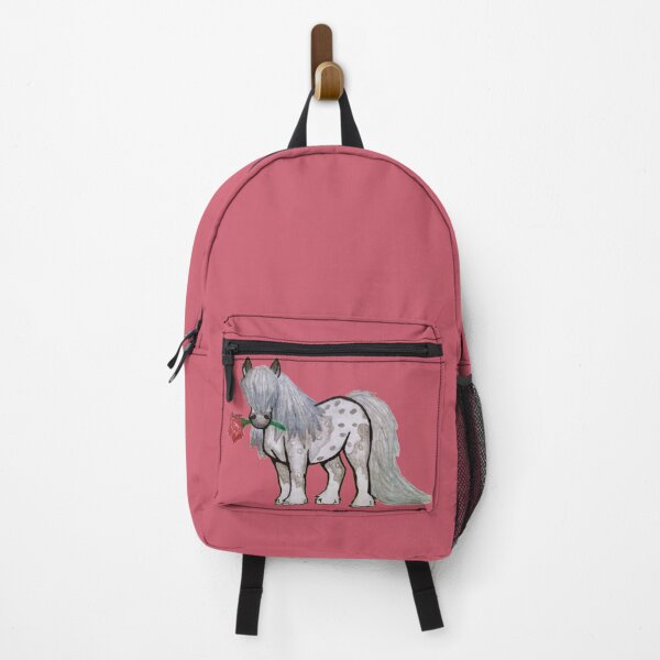 Item preview, Falabella Pony With Carnation designed and sold by snowydeer.