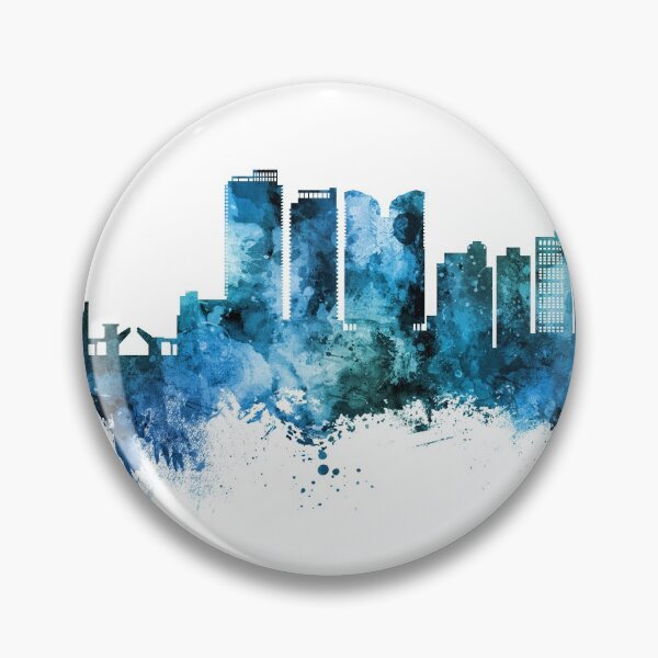 Item preview, Fort Lauderdale Florida Skyline designed and sold by ArtPrints.