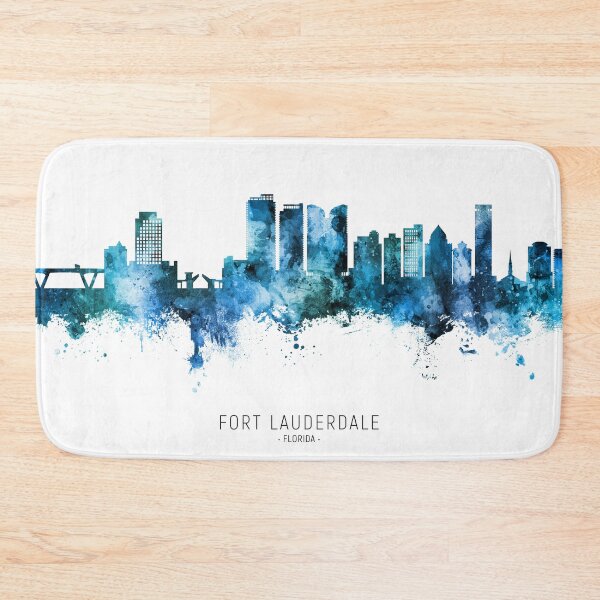 Item preview, Fort Lauderdale Florida Skyline designed and sold by ArtPrints.