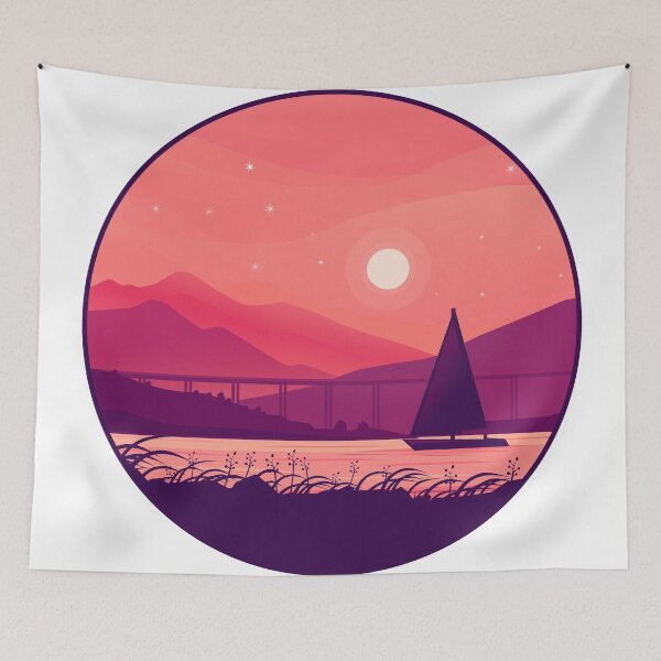 Item preview, MOUNTAIN SUNSET designed and sold by ildafdhome.