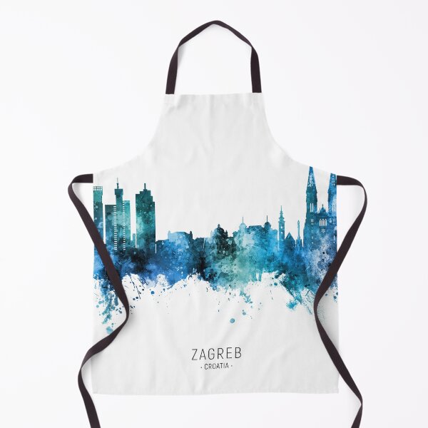 Item preview, Zagreb Croatia Skyline designed and sold by ArtPrints.