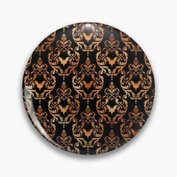 Artikelvorschau, Black and Copper Hallowween Pattern entworfen und verkauft von stylebytara.