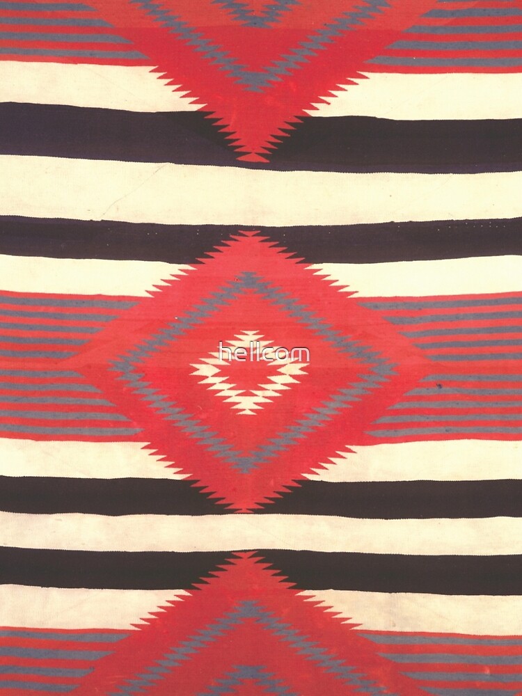 Thumbnail 5 of 5, A-Line Dress, Navajo Rug designed and sold by hellcom.