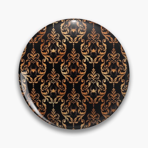 Artikelvorschau, Black and Copper Hallowween Pattern entworfen und verkauft von stylebytara.