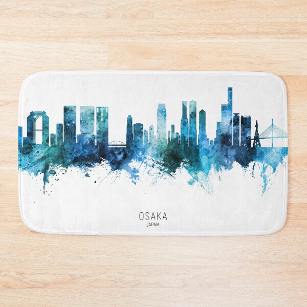 Item preview, Osaka Japan Skyline designed and sold by ArtPrints.