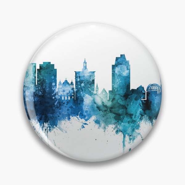 Artikelvorschau, San Jose California Skyline entworfen und verkauft von ArtPrints.