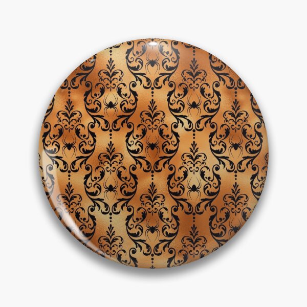 Artikelvorschau, Black and Copper Hallowween Pattern entworfen und verkauft von stylebytara.
