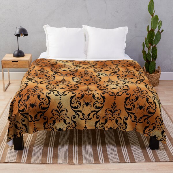 Artikelvorschau, Black and Copper Hallowween Pattern entworfen und verkauft von stylebytara.
