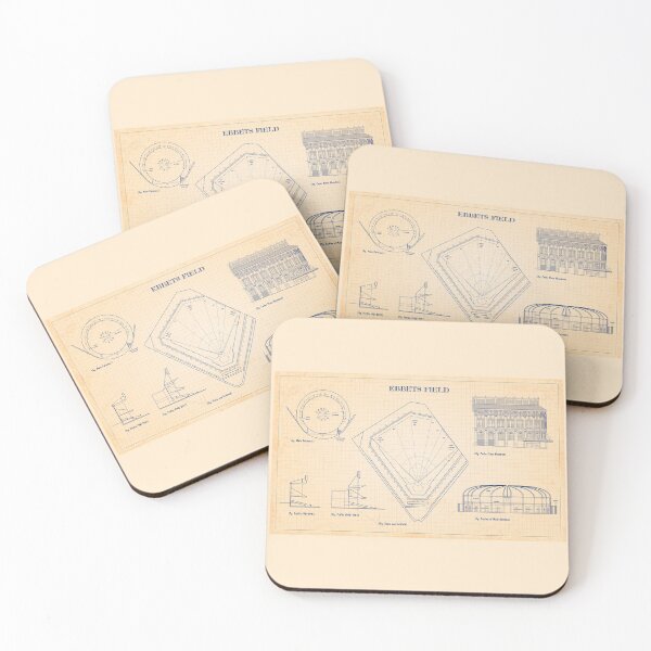 Item preview, Ebbets Field- Old Blue Grid designed and sold by BGALAXY.
