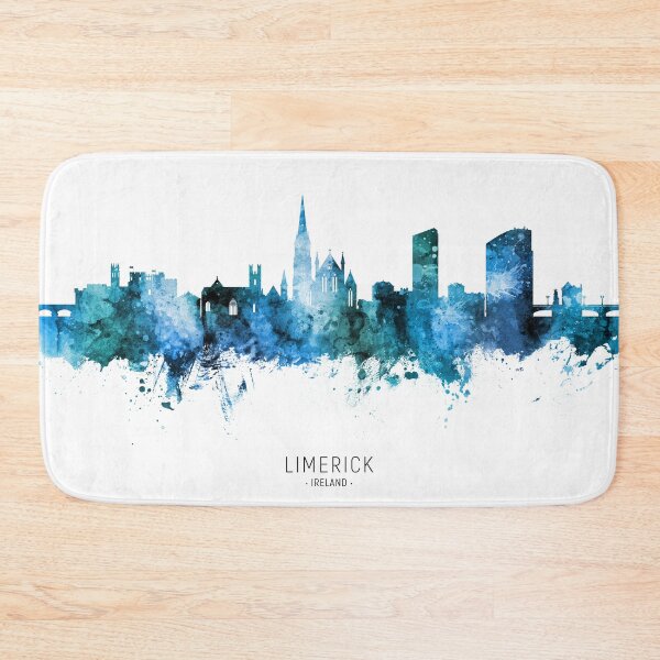 Item preview, Limerick Ireland Skyline designed and sold by ArtPrints.