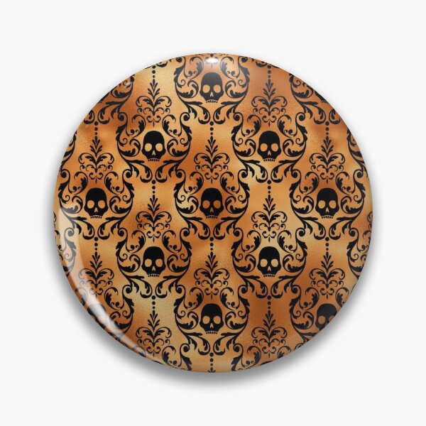 Artikelvorschau, Black and Copper Hallowween Pattern entworfen und verkauft von stylebytara.