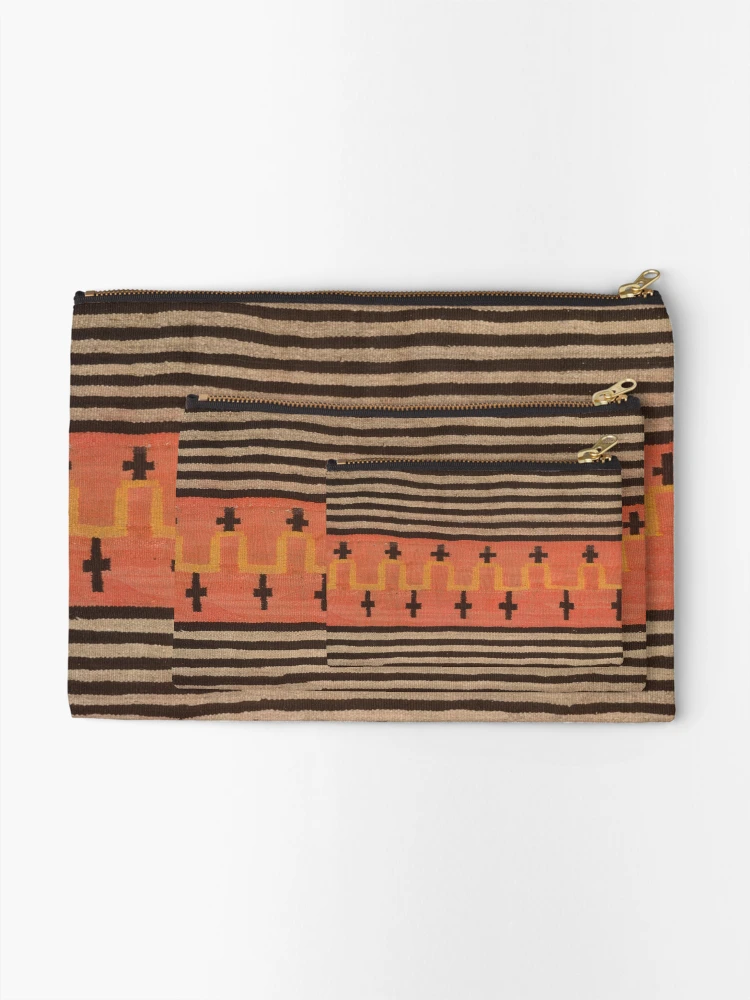 Thumbnail 2 of 4, Zipper Pouch, Navajo Rug 3 designed and sold by hellcom.