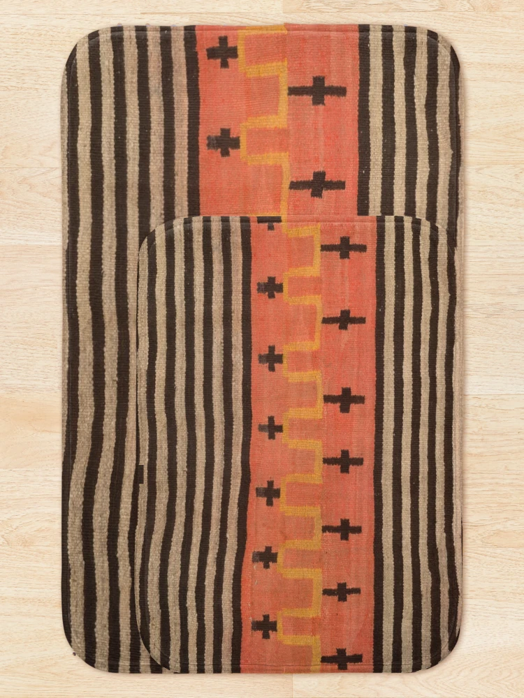 Thumbnail 5 of 6, Bath Mat, Navajo Rug 3 designed and sold by hellcom.