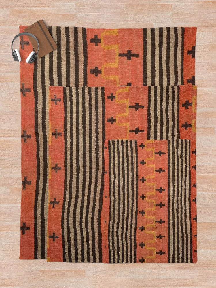 Thumbnail 5 of 6, Throw Blanket, Navajo Rug 3 designed and sold by hellcom.