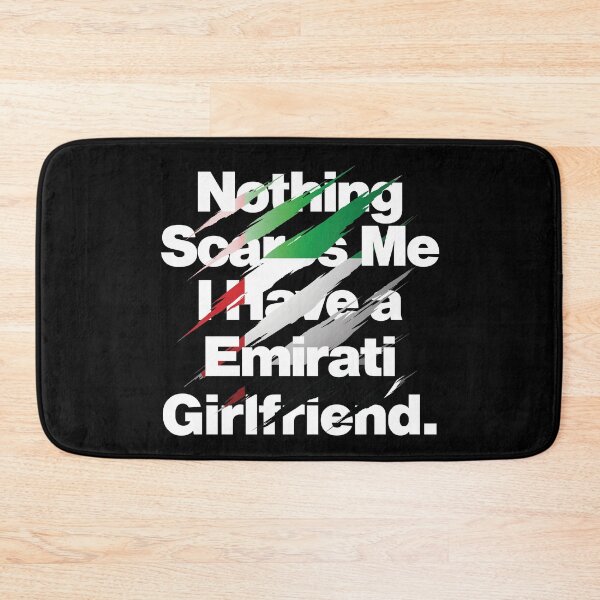Item preview, Nothing Scares Me I Have a Emirati Girlfriend designed and sold by elhefe.