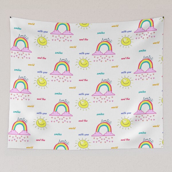Item preview, Sunshine, Rainbow and smiles designed and sold by TURQUOISESWAG.