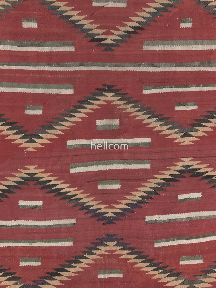 Thumbnail 3 of 3, Scarf, Navajo Rug 5 designed and sold by hellcom.