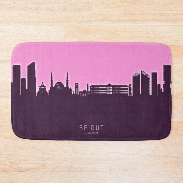Item preview, Beirut Lebanon Skyline designed and sold by ArtPrints.