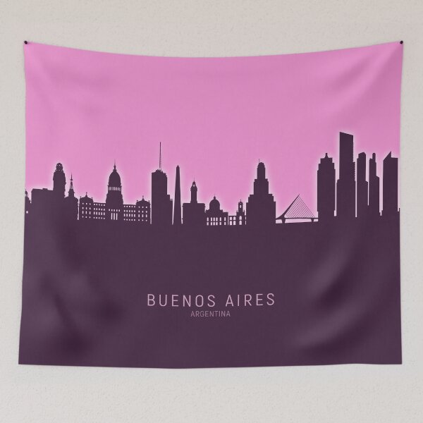 Item preview, Buenos Aires Argentina Skyline designed and sold by ArtPrints.