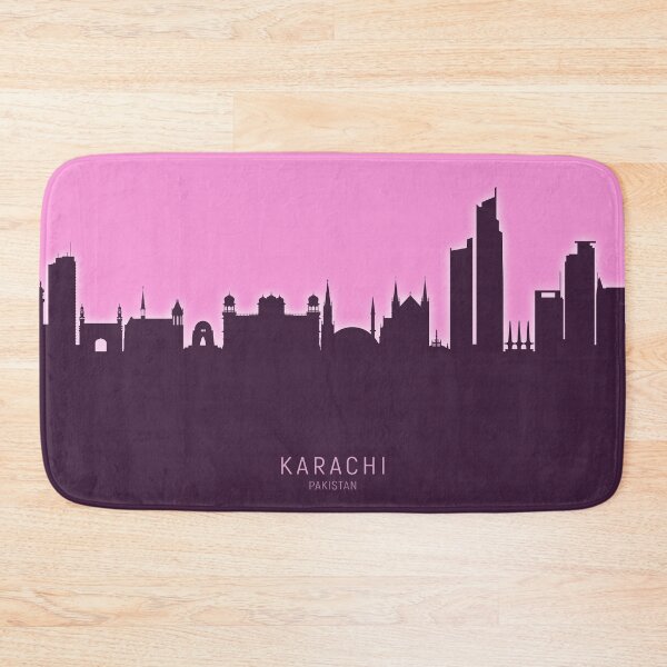 Item preview, Karachi Pakistan Skyline designed and sold by ArtPrints.