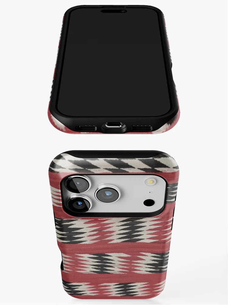 Thumbnail 3 of 4, iPhone Case, Navajo Rug 6 designed and sold by hellcom.