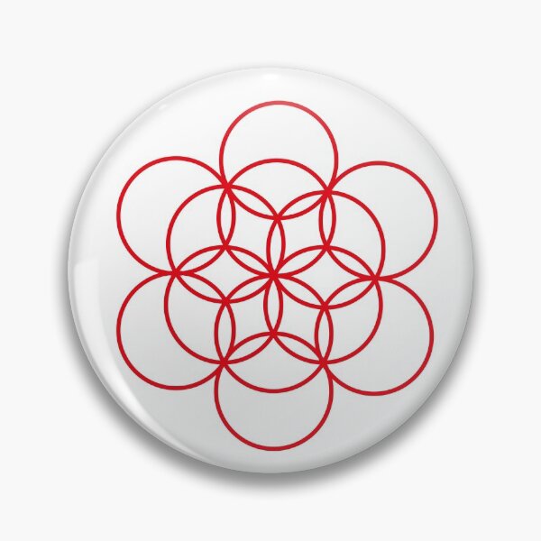Artikelvorschau, Rotes Blumenmandala Blumenmandala entworfen und verkauft von Tanja Dianova.