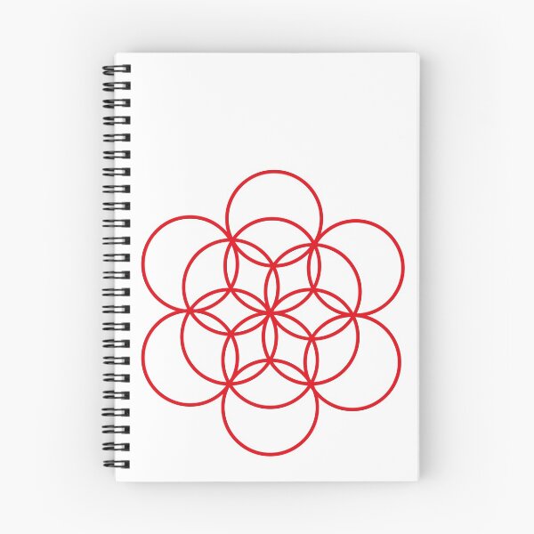 Item preview, Red Flower mandala Floral Mandala designed and sold by Tanja Dianova.