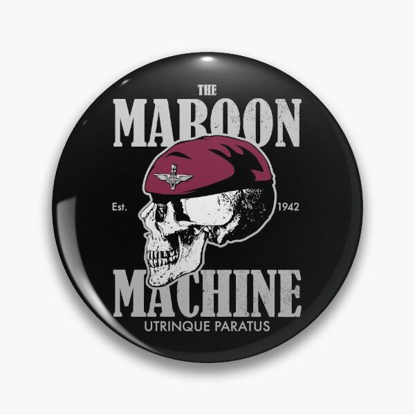 Item preview, The Maroon Machine - Parachute Regiment (distressed) designed and sold by StrongVlad.