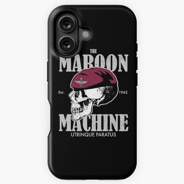 Item preview, The Maroon Machine - Regimiento de paracaidistas (angustiado) designed and sold by StrongVlad.