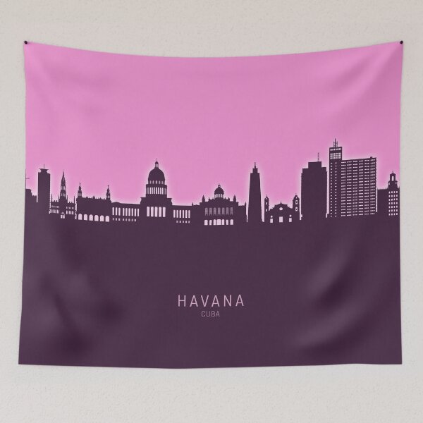 Item preview, Havana Cuba Skyline designed and sold by ArtPrints.