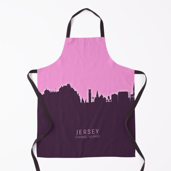 Item preview, Jersey Channel Islands Skyline designed and sold by ArtPrints.