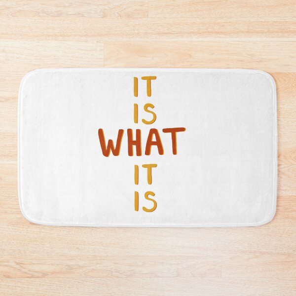 Item preview, IT IS WHAT IT IS designed and sold by cardboardworld.