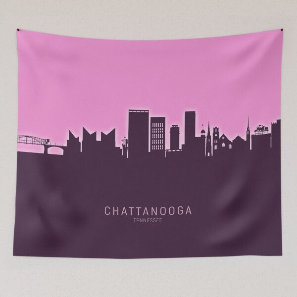Item preview, Chattanooga Tennessee Skyline designed and sold by ArtPrints.