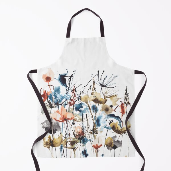 Item preview, Abstract ink wildlfowers meadow 2 designed and sold by kittyvdheuvel.