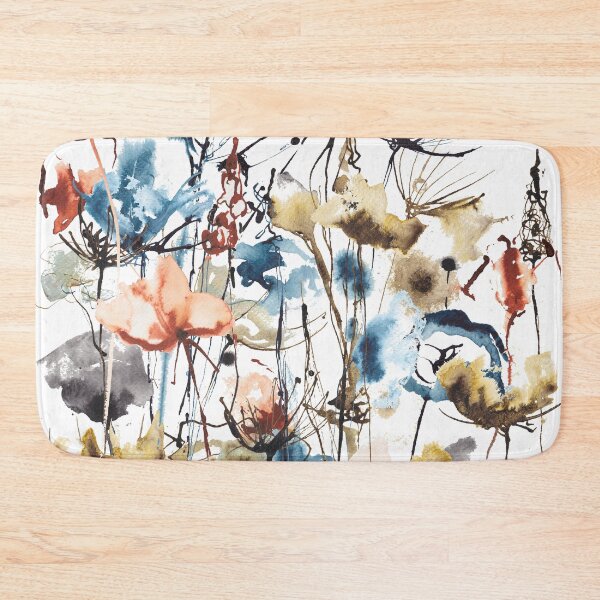 Item preview, Abstract ink wildlfowers meadow 2 designed and sold by kittyvdheuvel.
