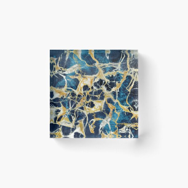 Item preview, Gold Encrusted Marble Design designed and sold by Dyrk Wyst Redbubble Shop.