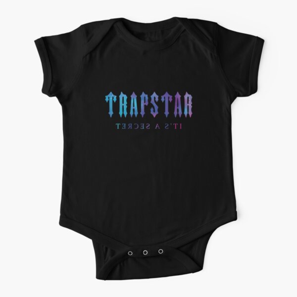 Trapstar Logo Design Short Sleeve Baby One-Piece
