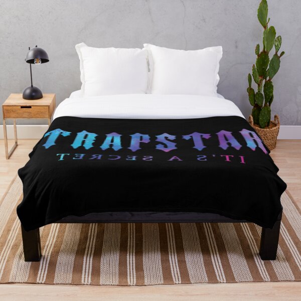 Trapstar Logo Design Throw Blanket
