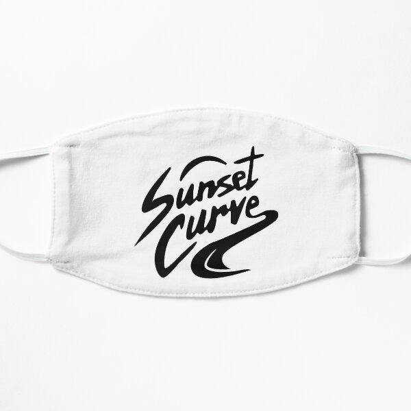 sunset curve logo Mask