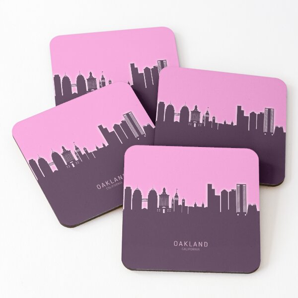 Item preview, Oakland California Skyline designed and sold by ArtPrints.