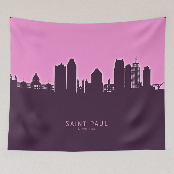 Item preview, Saint Paul Minnesota Skyline designed and sold by ArtPrints.