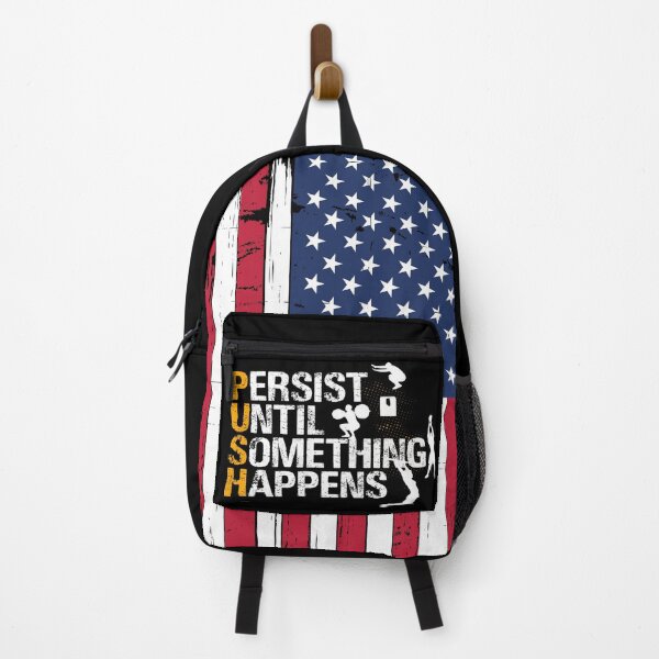 Item preview, Persist Until Something Happens - Crossfit Games Deadlift, Squats, Burpees designed and sold by Desiznn.