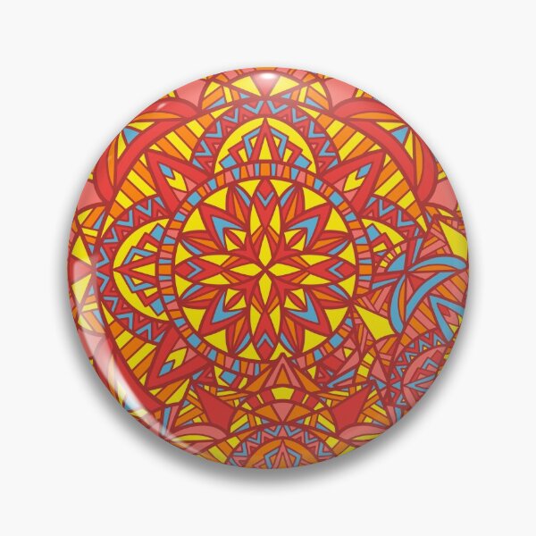 Item preview, Mandala design in warm colours! designed and sold by Pinnypin.